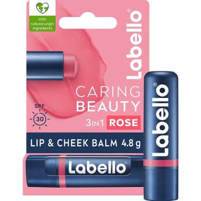 Labello Caring Beauty 4,8 g Rose-Nude