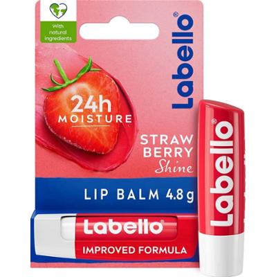 Labello Strawberry Shine Lip Balm 4,8 g