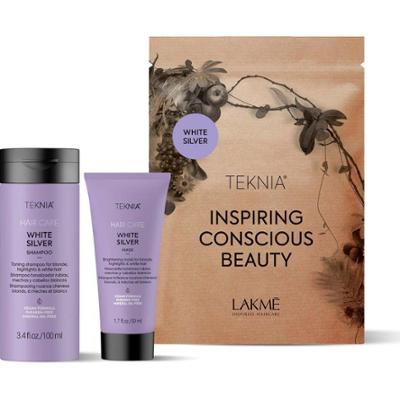 Lakme TEKNIA White Silver Travel