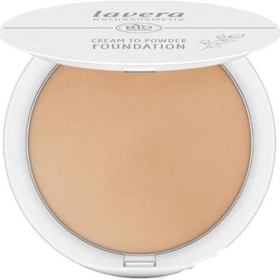 Lavera Cream to Powder Foundation 10,5 g - podkład do twarzy Tanned 02