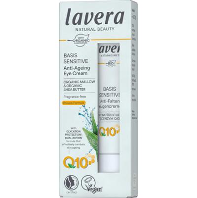 Lavera Basis Sensitiv  Q10 Eye Cream 15 ml - krem pod oczy 15 ml