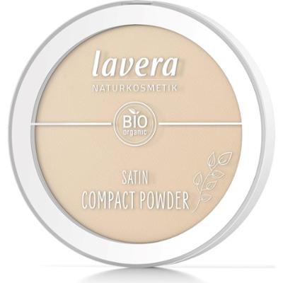 Lavera Satin Compact Powder 9,5 g - puder do twarzy Medium 02