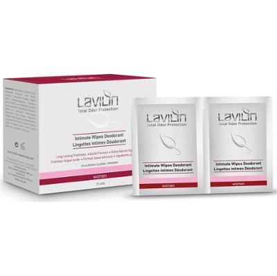 Lavilin Intimate Deodorant Wipes Probiotic 10 st