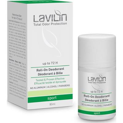 Lavilin Roll-on Deodorant 72 h Sport Probiotic 80 ml