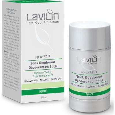 Lavilin Stick Deodorant 72h Sport Probiotic 60 ml