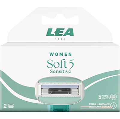 LEA Women Soft 5 Sensitive Mini Razor Blades 2 pack