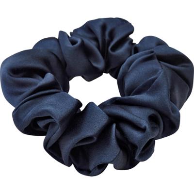 Lenoites Mulberry Silk Scrunchie - jedwabna gumka do włosów Blue