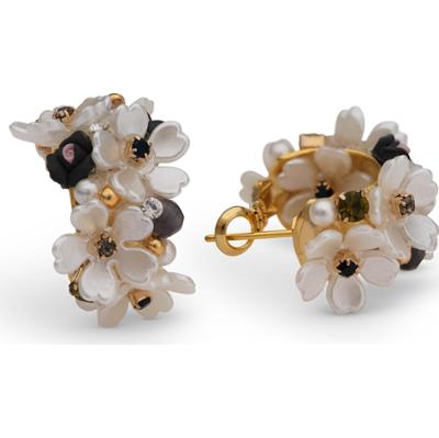 Lily and Rose Anastasia earrings Creme / nightfall