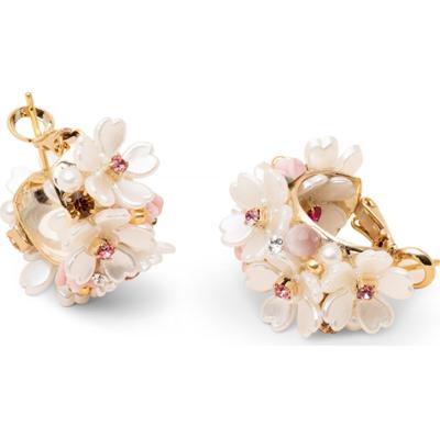 Lily and Rose Anastasia earrings Creme / pink