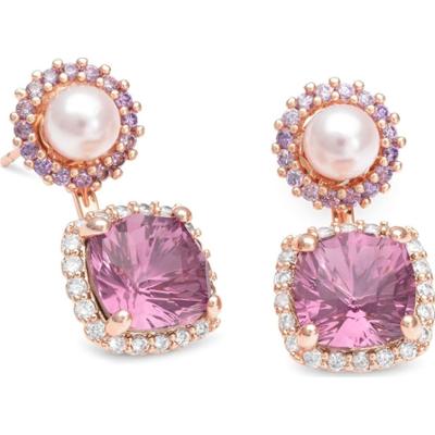 Lily and Rose Colette earrings  Amethyst pink