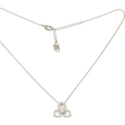 Lily and Rose Elise Necklace Ivory pearl silver