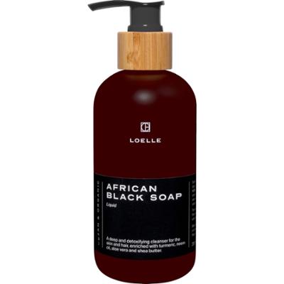 Loelle African Black Soap Liquid 250 ml