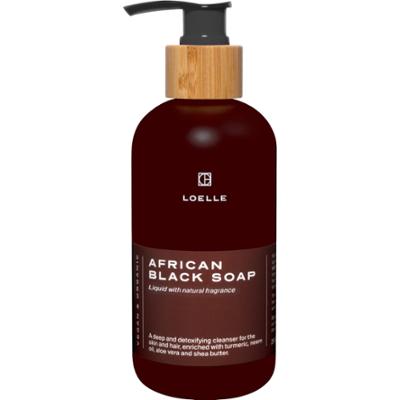 Loelle Black Soap Liquid Scented 250 ml