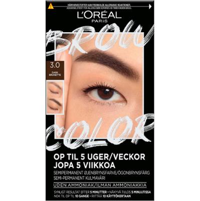 L'Oréal Paris Brow Color Semi-Permanent Eyebrow Color 3.0 Dark Brunett