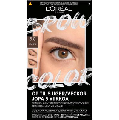 L'Oréal Paris Brow Color Semi-Permanent Eyebrow Color 5.0 Brunette