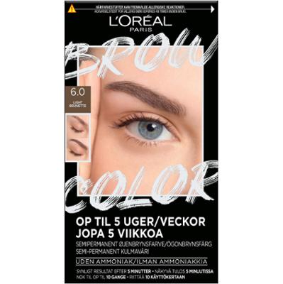 L'Oréal Paris Brow Color Semi-Permanent Eyebrow Color 6.0 Light Brunet
