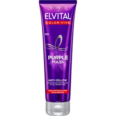 L'Oréal Paris Color-Vive Elvital Purple Mask - odżywka do włosów blond