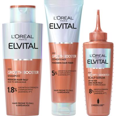 L'Oréal Paris Elvital Growth Booster Bundle Shampoo 200 ml & Condition
