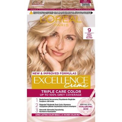 L'Oréal Paris Excellence Crème Triple Care Color 9 Very Light Blonde