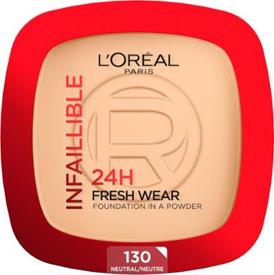 L'Oréal Paris Infaillible 24H Fresh Wear Foundation in a Powder 130 Ne