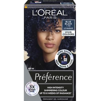 L'Oréal Paris Préférence Vivids  Blue Black 1.102