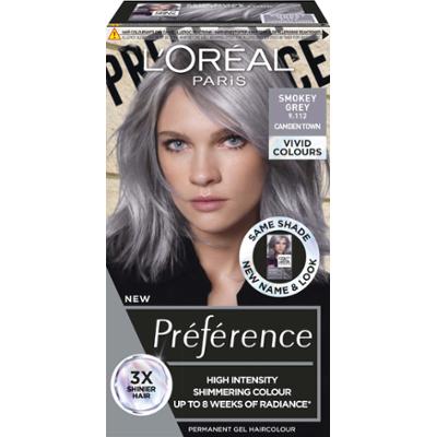 L'Oréal Paris Préférence Vivids  Smokey Grey 9.112