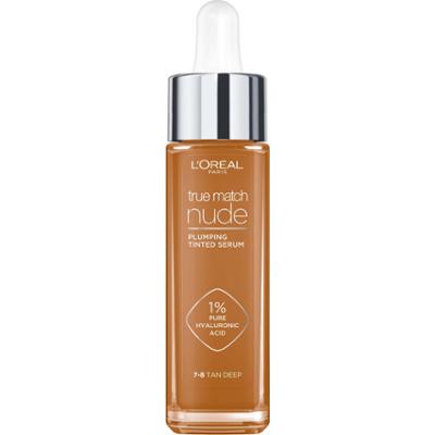 L'Oréal Paris True Match Nude Plumping Tinted Serum Foundation, 1% Hya