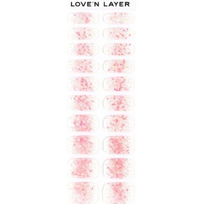 Love'n Layer Love Note Funky Sparkle Pink