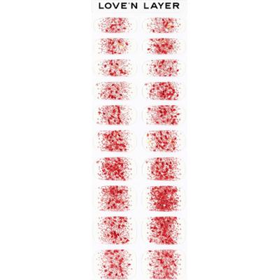 Love'n Layer Love Note Funky Sparkle Red