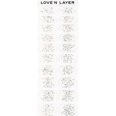 Love'n Layer Love Note Funky Sparkle Silver