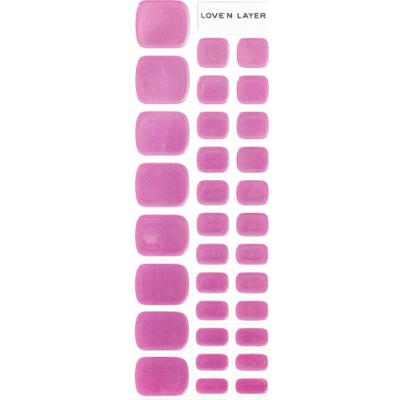 Love'n Layer Metallic Toe - hybryda w naklejce Dahlia Purple