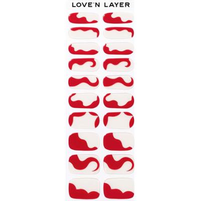 Love'n Layer Abstraction Layers Grape Red