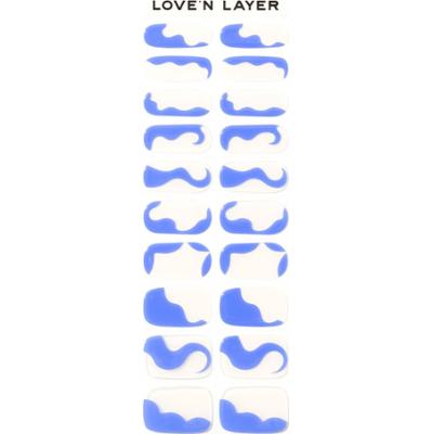 Love'n Layer Abstraction - hybryda w naklejce London Blue