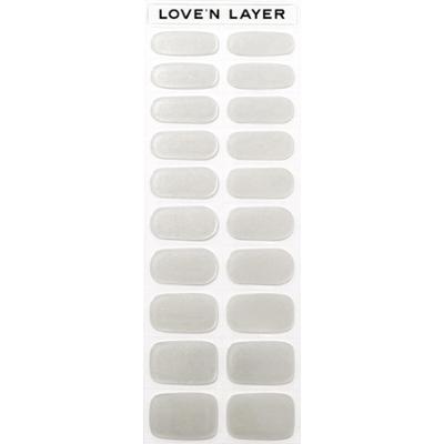 Love'n Layer Dark Days Metallic Shiny Silver