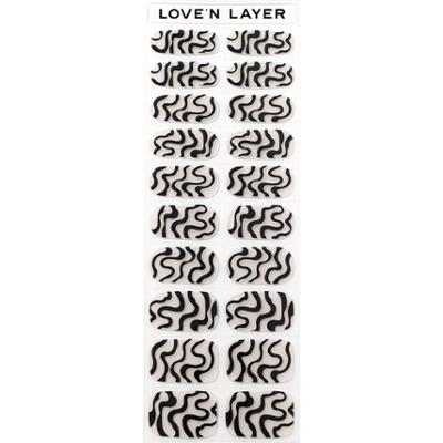 Love'n Layer Dark Days '23 Sweet Swirl Night Black