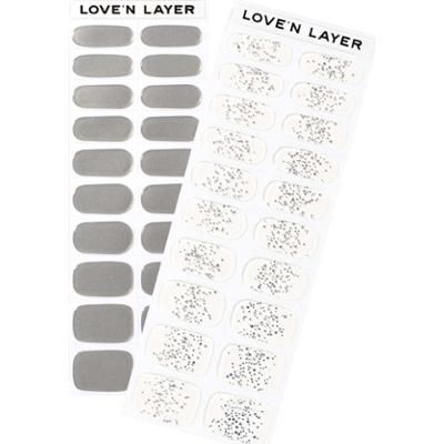 Love'n Layer Mix Metallic & Sparkle Silver​