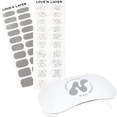 Love'n Layer Starter Kit ​Metallic + Sparkle Silver​