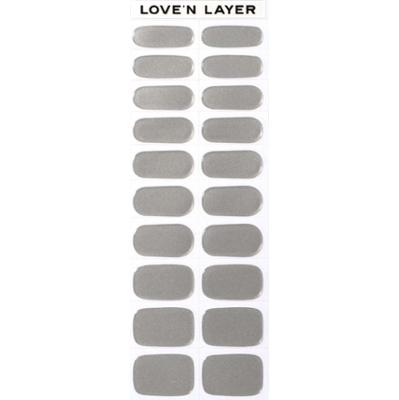 Love'n Layer Metallic Shiny Steel
