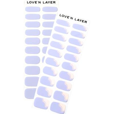 Love'n Layer Mix Solid & Swirl ​Sky Blue​