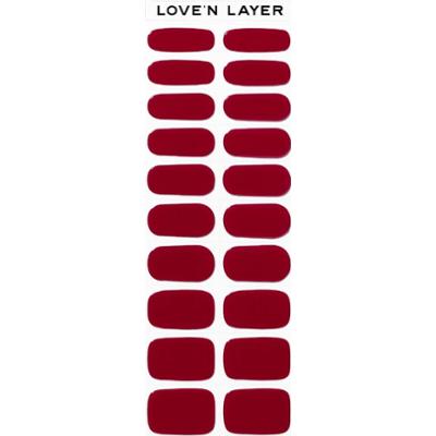 Love'n Layer Solid Layers Burgundy Red