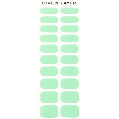 Love'n Layer Solid - hybryda w naklejce Prasiolite Green