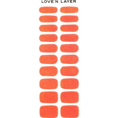 Love'n Layer Square Sparkle - hybryda w naklejce Orange