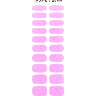 Love'n Layer Square Sparkle - hybryda w naklejce Pink