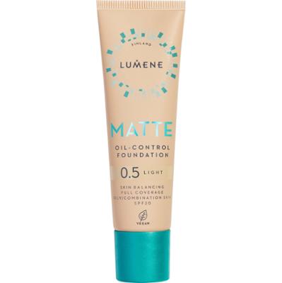 Lumene Matte Oil-Control Foundation SPF20 0.5 Light
