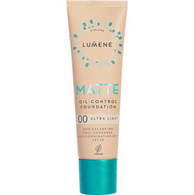 Lumene Matte Oil-Control Foundation SPF20 00 Ultra Light