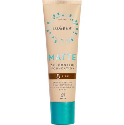Lumene Matte Oil-Control Foundation SPF20 8 Rich