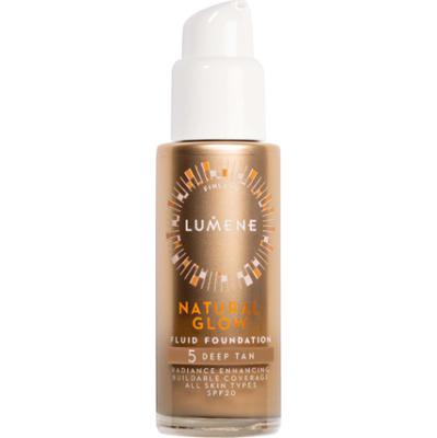 Lumene Glow Fluid Foundation SPF20 5 Deep Tan