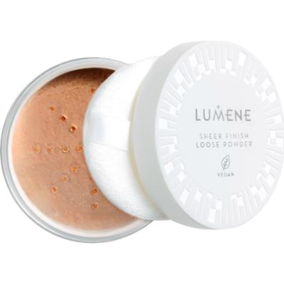 Lumene Sheer Finish Loose Powder Translucent Medium Deep