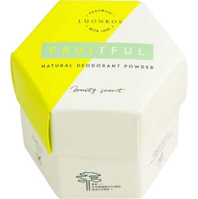 Luonkos Fruitful Deodorant Powder, Fruity Scent, Forest Microbes 50 ml