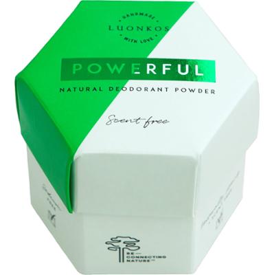 Luonkos Powerful Natural Deodorant Powder Scent-Free 50 g